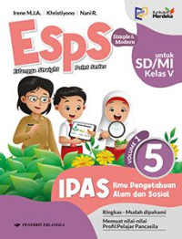 ESPS IPAS 5 Volume 1 untuk SD/MI Kelas V (Kurikulum Merdeka)