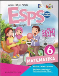 Image of ESPS Matematika 6 untuk SD/MI Kelas VI (Kurikulum 2013)